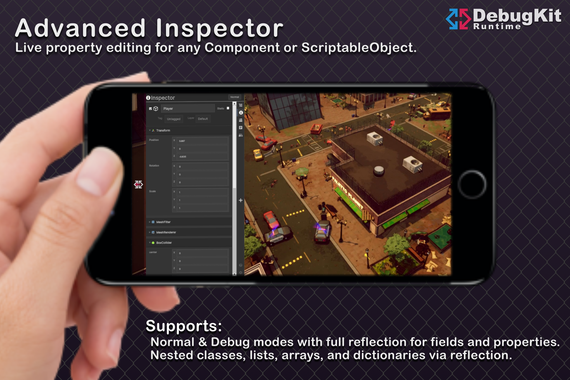 DebugKit Screenshot 1