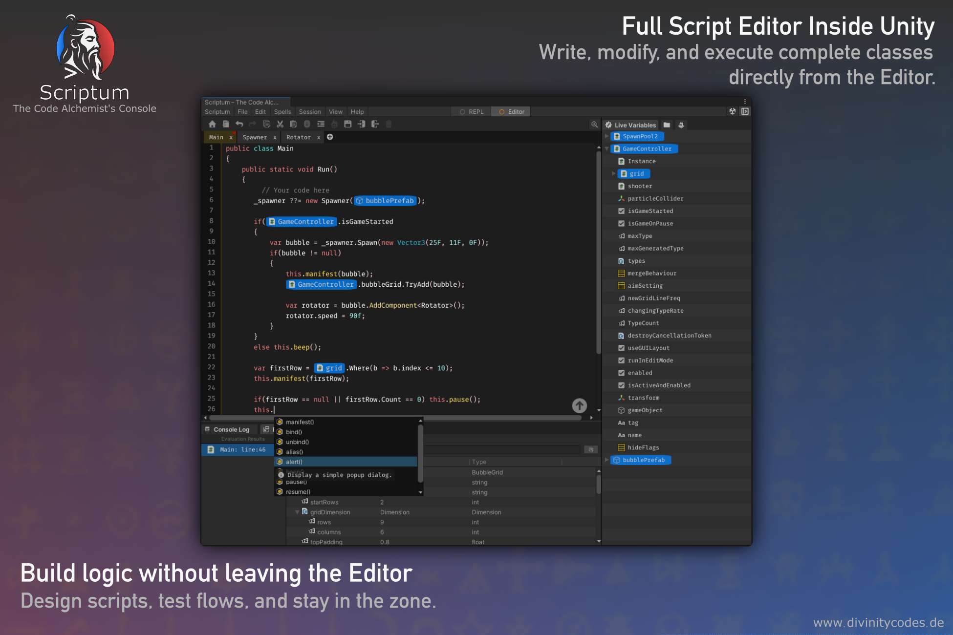 Scriptum feature 2