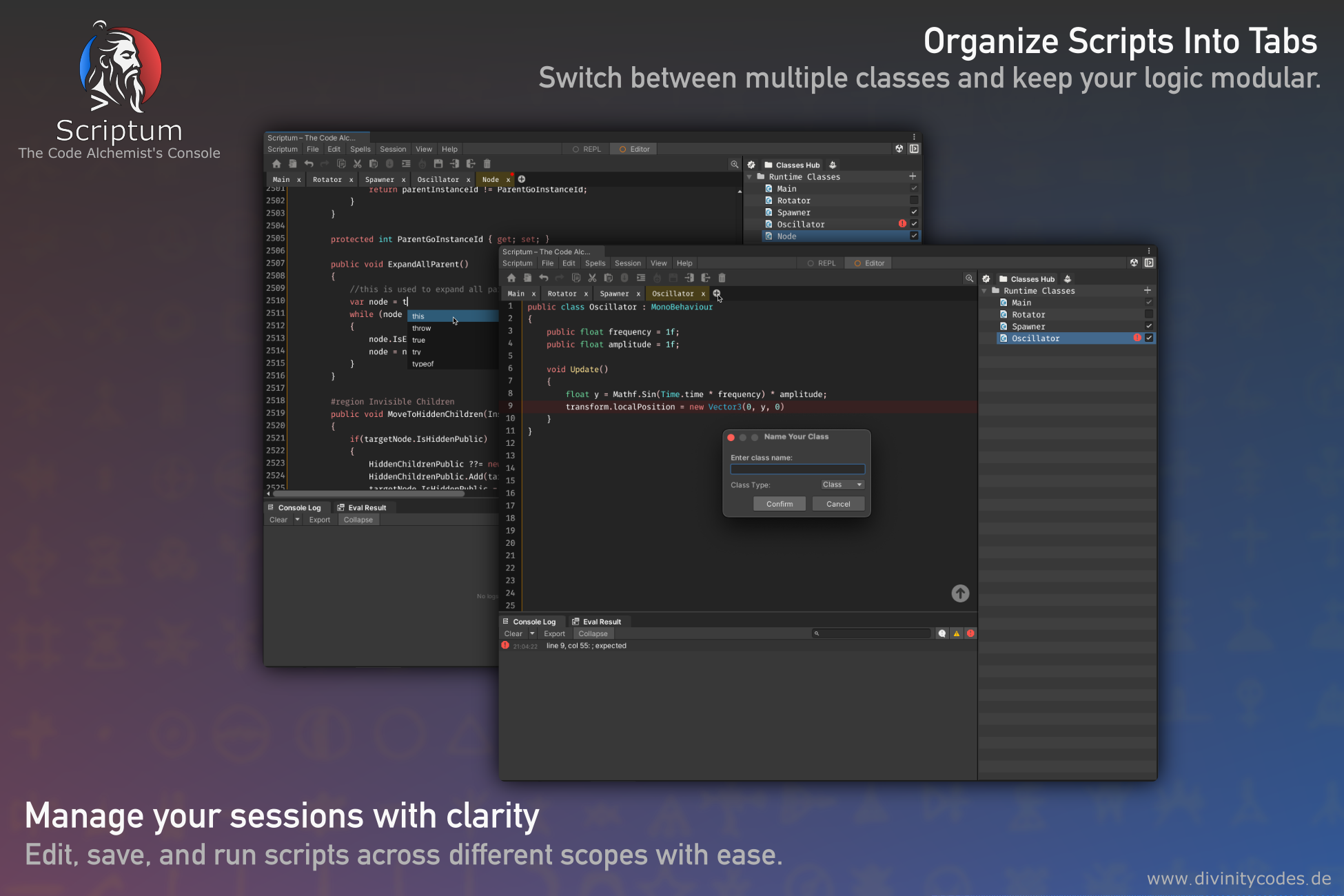Scriptum feature 6